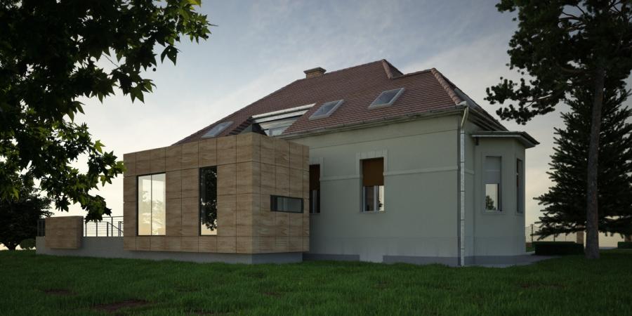 Rajka utca Műemlék villa, terv