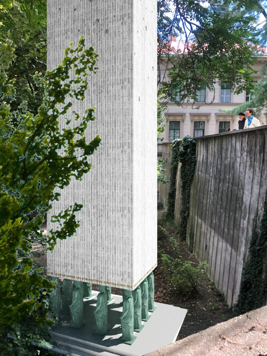 Háborúkban megerőszakolt ők emlékműve - pályázat