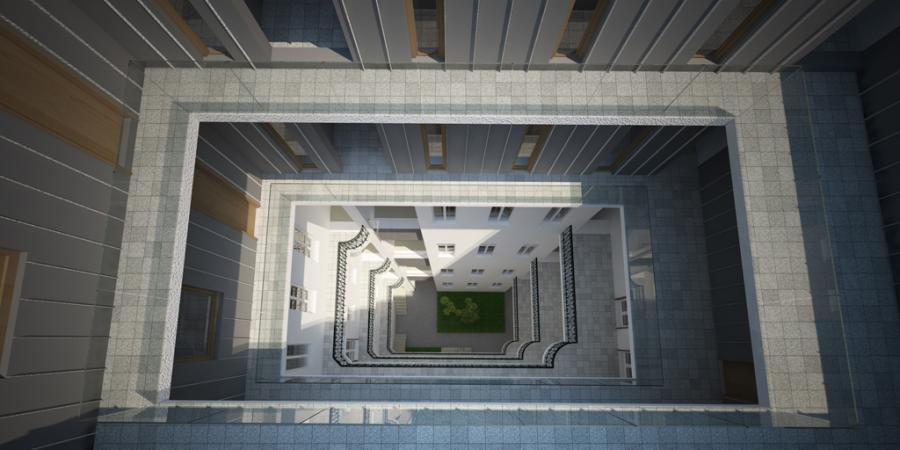 Andrássy út tetőszint társasház
