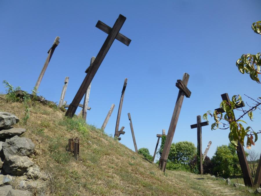 Muhi csata emlékműve