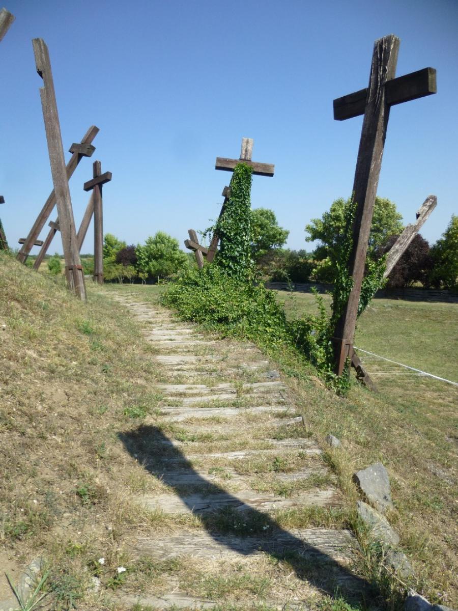 Muhi csata emlékműve