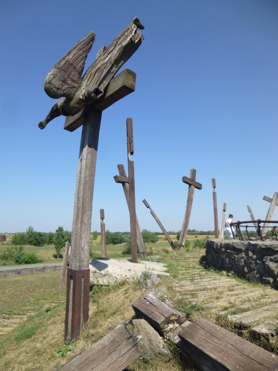 Muhi csata emlékműve